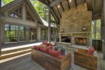 A Stoney River - Outdoor Seating Area with Fireplace 